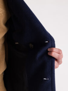 IMPERIAL Cappotto doppio petto con tasche frontali K5441K4814 Blu (7)