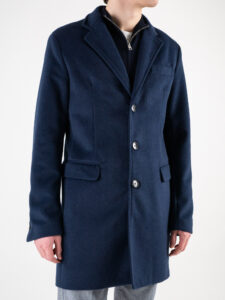 IMPERIAL Cappotto scollo a V con 3 bottoni K5441K4812 Navy (5)