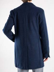 IMPERIAL Cappotto scollo a V con 3 bottoni K5441K4812 Navy (6)