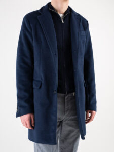 IMPERIAL Cappotto scollo a V con 3 bottoni K5441K4812 Navy (7)