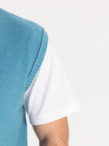 IMPERIAL Gilet in maglia con scollo a V M553U465 Navagio (4)