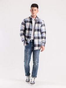 IMPERIAL Jeans slim con piccole rotture P750219531 Denim (1)