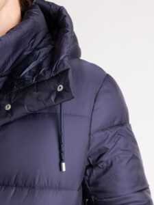 IMPERIAL Piumino termino con collo alto e cappuccio staccabile I750222122 Blu10