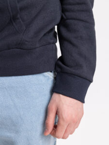ONLY&SONS Felpa con cappuccio felpata CERES 22018685 Dark Navy (5)