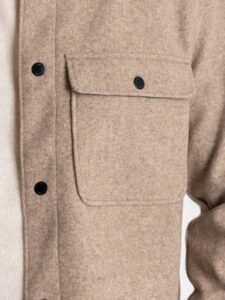 ONLY&SONS Giacchetta con tasche frontali ASH 22023564 Chinchilla (3)
