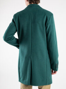 IMPERIAL Cappotto scollo a V con 3 bottoni K5441K4812 Verdone (4)