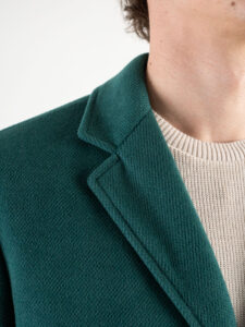 IMPERIAL Cappotto scollo a V con 3 bottoni K5441K4812 Verdone (5)