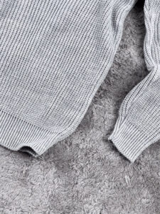 MOD Dolcevita in maglia a costine Perla1