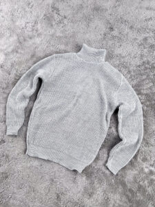 MOD Dolcevita in maglia a costine Perla2