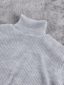 MOD Dolcevita in maglia a costine Perla4