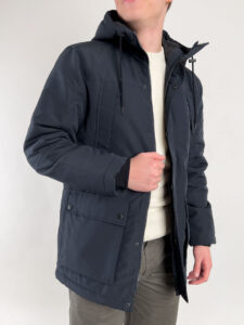 ONLY & SONS Giubbino parka con tasche frontali e cappuccio JAYDEN Dark Navy1