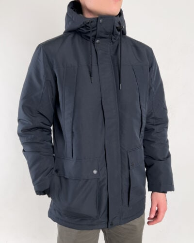 ONLY & SONS Giubbino parka con tasche frontali e cappuccio JAYDEN Dark Navy