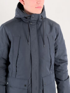 ONLY & SONS Giubbino parka con tasche frontali e cappuccio JAYDEN Dark Navy6