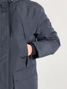 ONLY & SONS Giubbino parka con tasche frontali e cappuccio JAYDEN Dark Navy7
