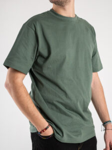 ONLY&SONS T-shirt basica over in cotone FRED 22022532 Dark Forest3