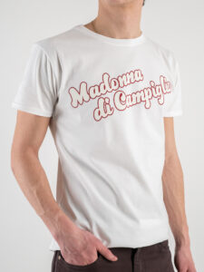BERNA T-shirt basica con stampa MADONNA DI CAMPIGLIO 233157 Panna (3)