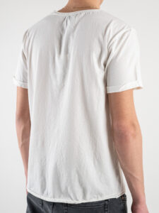 BERNA T-shirt con stampa ROUTE 66 233160 Panna (1)