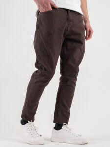BERNA pantalone BULL CARROT 233104 caffe (3)