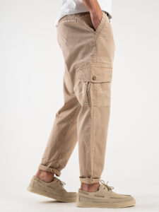 BL.11 Pantalone in cotone leggero con tasche laterali ALTEDO Beige3