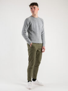 BL11 Pantalone chinos slim leggero CUBA Foresta