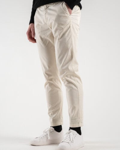 BL11 Pantalone chinos slim leggero CUBA Panna 3 Nuovi Arrivi