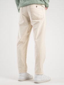 BL11 Pantalone morbido in cotone con cuciture a contrasto MALTA Campione (1)