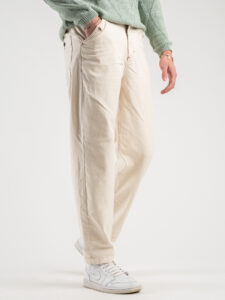 BL11 Pantalone morbido in cotone con cuciture a contrasto MALTA Campione (4)