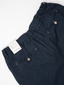 BL11 Pantalone morbido in misto lino con pences e coulisse PORTORICO Blu (7)