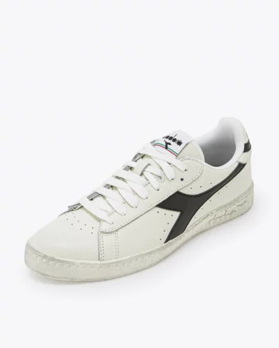 BLACK 4 DIADORA DIADORA Game L Low Waxed White/Black