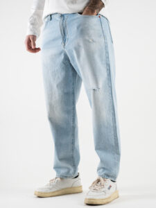 GIANNI LUPO Jeans OVER con piccole rotture GL6275Q (2)