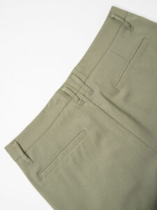 IMPERIAL Pantalone baggy da abito PD3MFNZ Oliva (1)