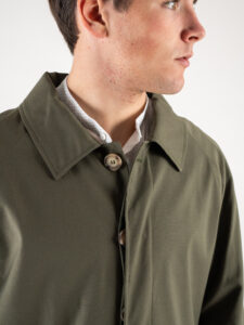 IMPERIAL Trench lungo tg.unica K5441K4844 Verde Militare222