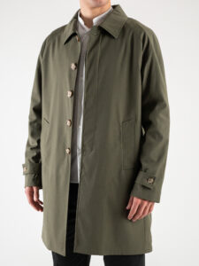 IMPERIAL Trench lungo tg.unica K5441K4844 Verde Militare3