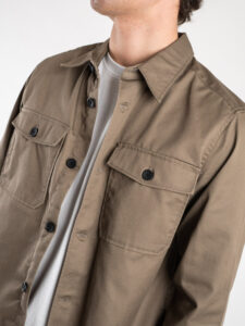 ONLY&SONS Giacchetta sportivo con colletto e bottoni in twill MILO 22024696 Cub (1)