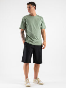 ONLY&SONS T-shirt basica over in cotone FRED 22022532 Hedge Green (2)