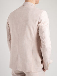 OVER-D Abito con giacca 2 bottoni + pantalone taglio sartoriale OE1S2S4A02 Rosa (7)