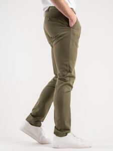 OVER-D Abito con giacca doppio petto + pantalone taglio sartoriale OE1S2S4A05 Militare (8)