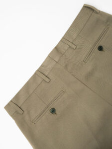 OVER-D Abito con giacca doppio petto + pantalone taglio sartoriale OE1S2S4A05 Militare (9)