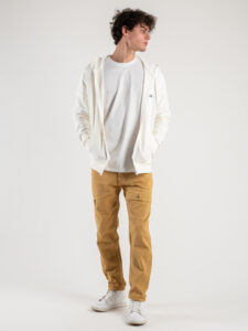 OVER-D Pantalone con tasconi e dettagli oro OE1S2S4P53 Biscotto (6)