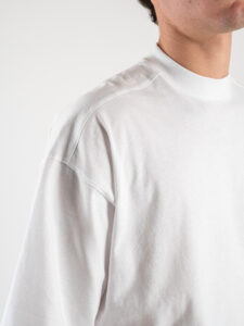 OVER-D T-shirt basica in cotone oversize OE1S2S4T08 Bianco3