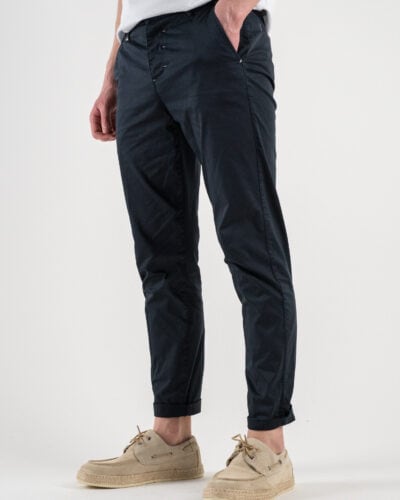 BERNA Pantalone chinos in cotone leggero 243217 Blu 6 Best Seller