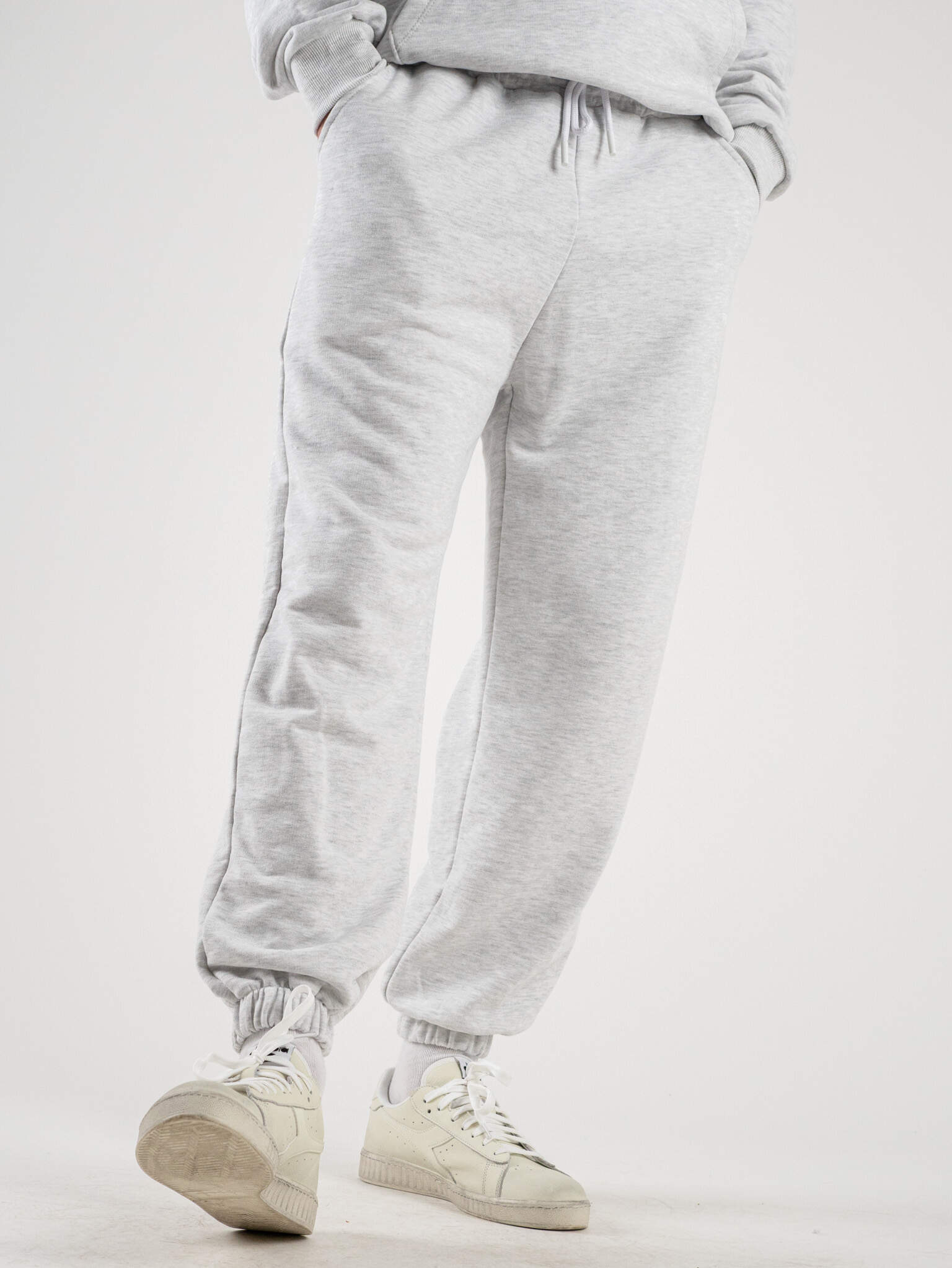 BERNA Pantalone tuta in cotone 243226 Grigio Melange Prezzo 0 00 Estasi Fashion