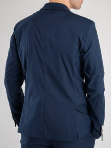BL.11 Giacca monopetto da abito leggera 2401 Blu Navy3