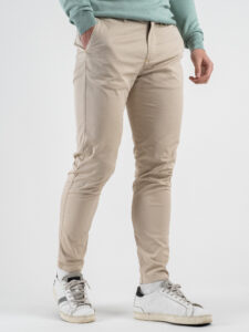 BL11 Pantalone chinos slim leggero TROPEA Sand (2)