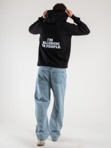 CHOOSE Hoodie | I’m Allergic To People Black2
