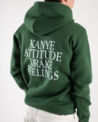 CHOOSE Hoodie Kanye attitude Drake feeling Green1 Home