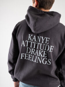 CHOOSE Hoodie | Kanye attitude Drake feeling Grey1