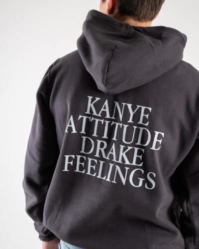 CHOOSE Hoodie Kanye attitude Drake feeling Grey1 Home