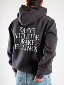CHOOSE Hoodie | Kanye attitude Drake feeling Grey2