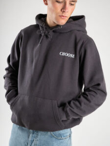 CHOOSE Hoodie | Kanye attitude Drake feeling Grey4